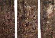 Frederick Mccubbin The pioneer oil painting